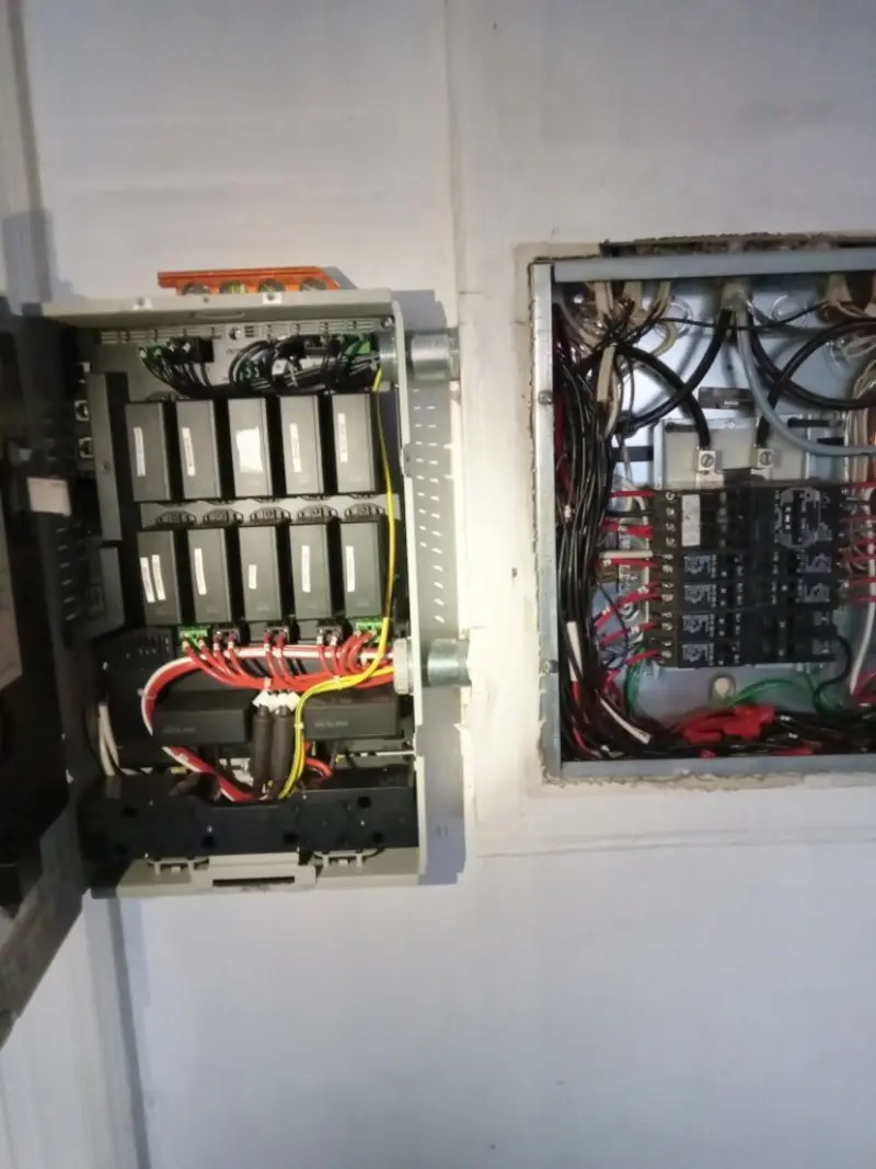 Electrical panel upgrade completed for Commercial Electrician Services in Old Forge